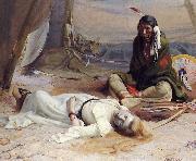 Eanger Irving Couse The Captive Sweden oil painting artist